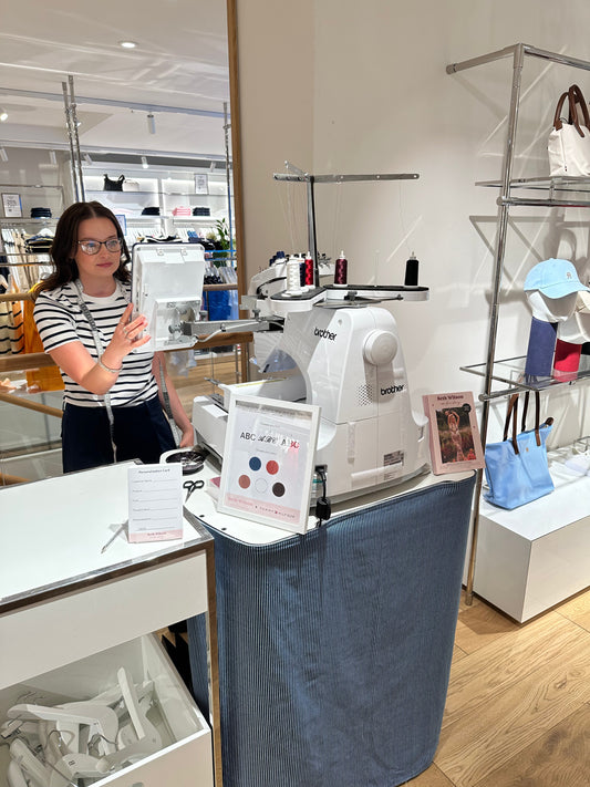 Creating Memorable VIP Experiences with Live Embroidery at Tommy Hilfiger Trafford Centre