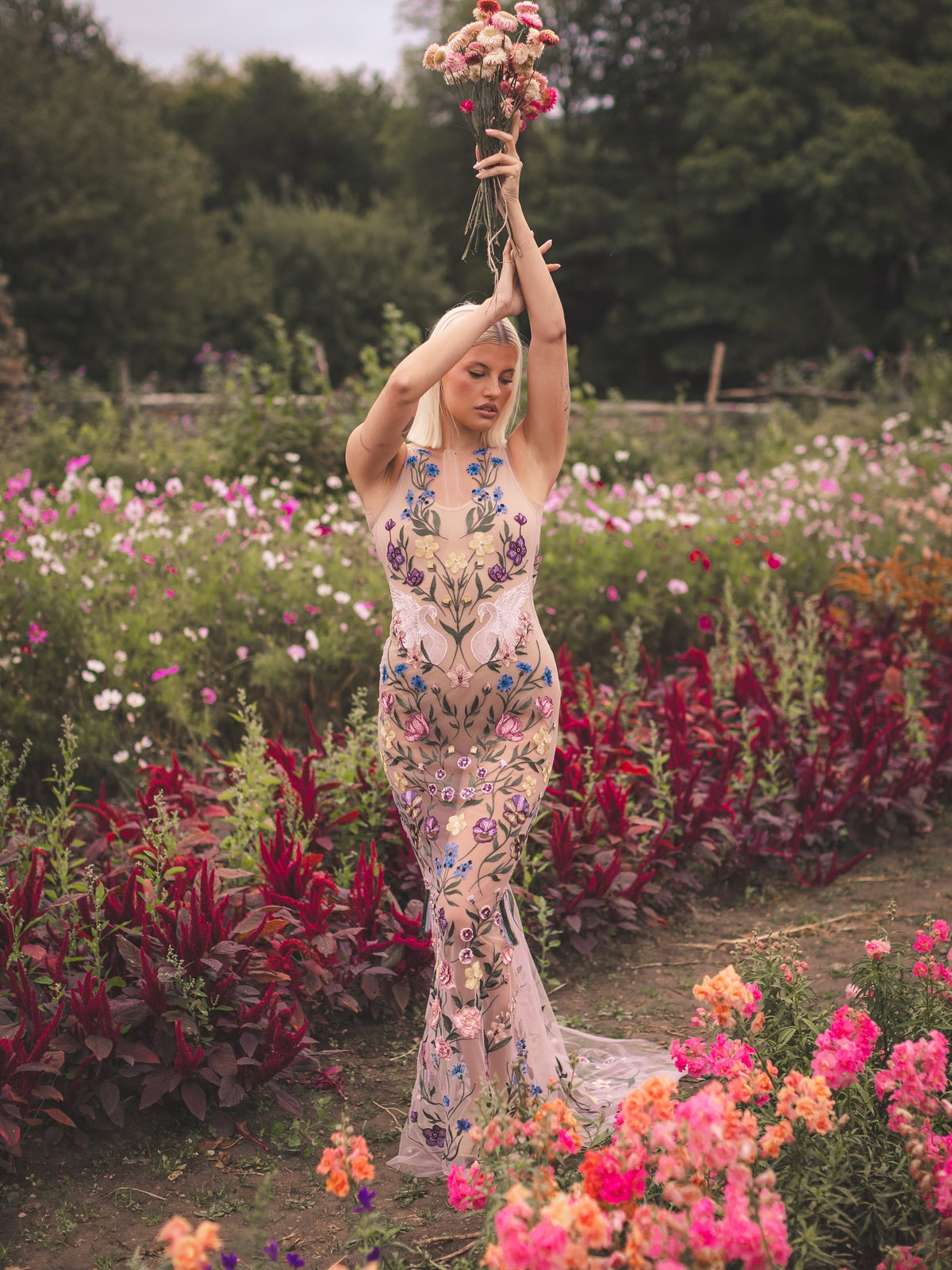 embroidered dress meaning Love & Romance Dress Beth Wilson Embroidery