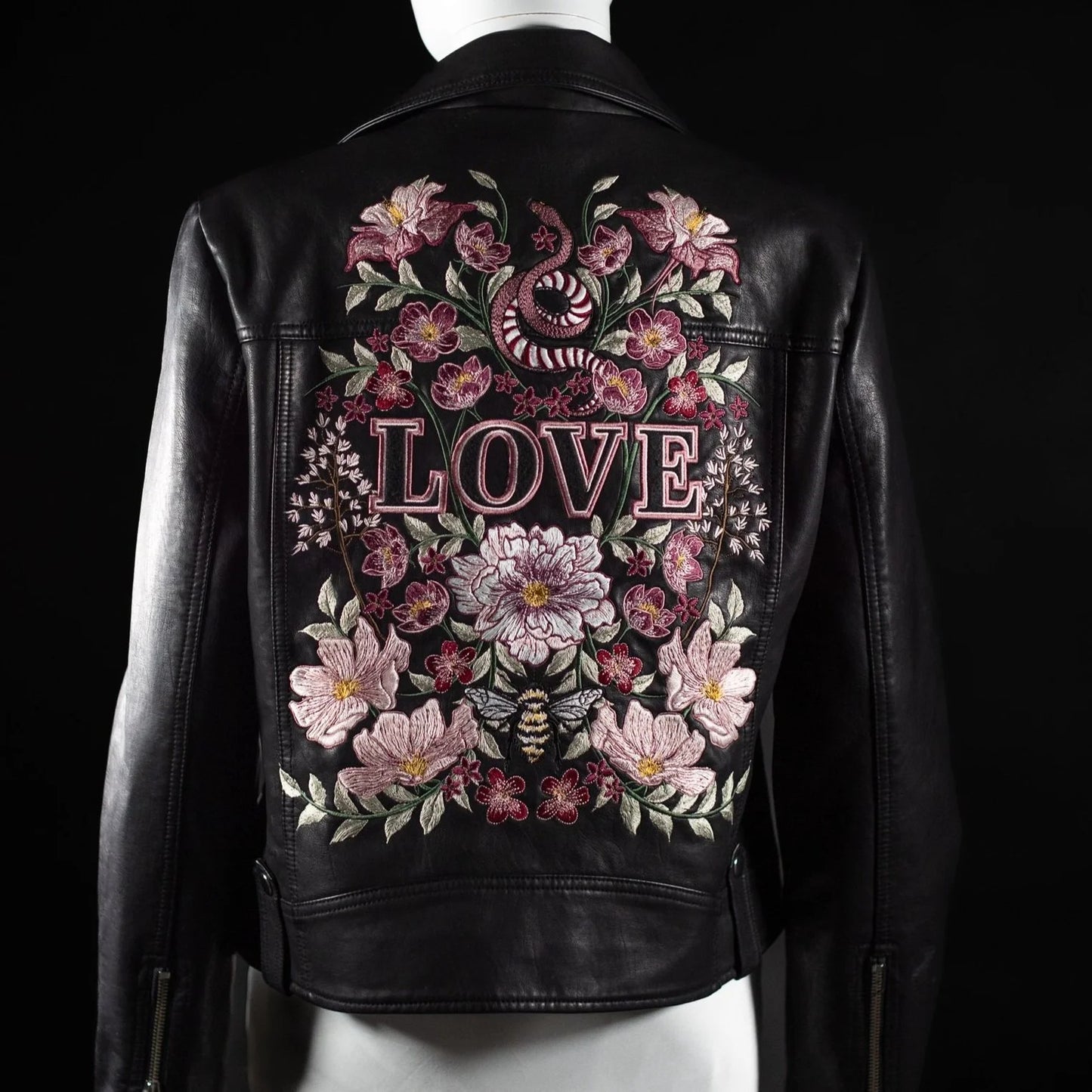 The Emilia Collection - Faux Leather Jacket