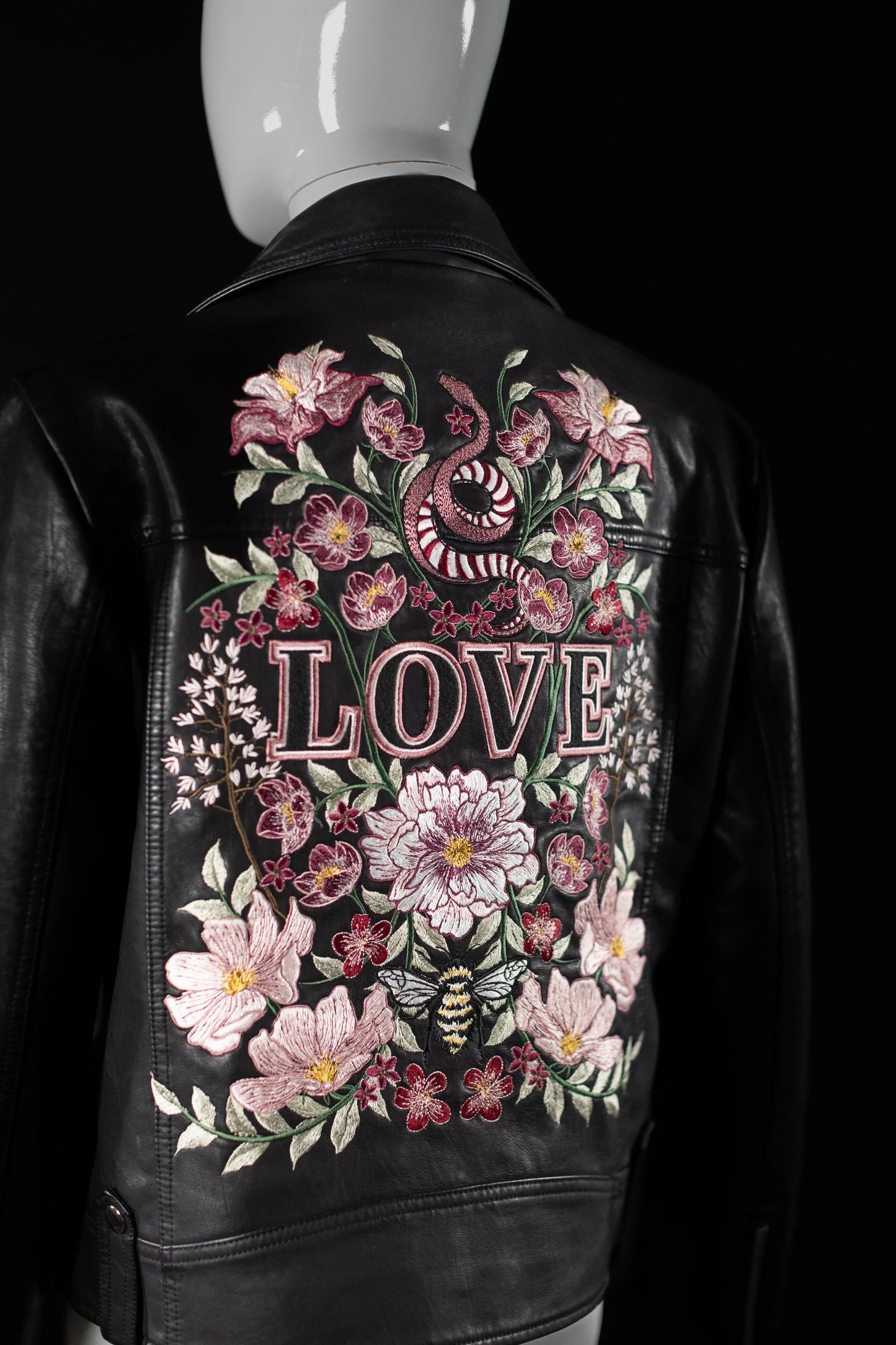 The Emilia Collection - Faux Leather Jacket