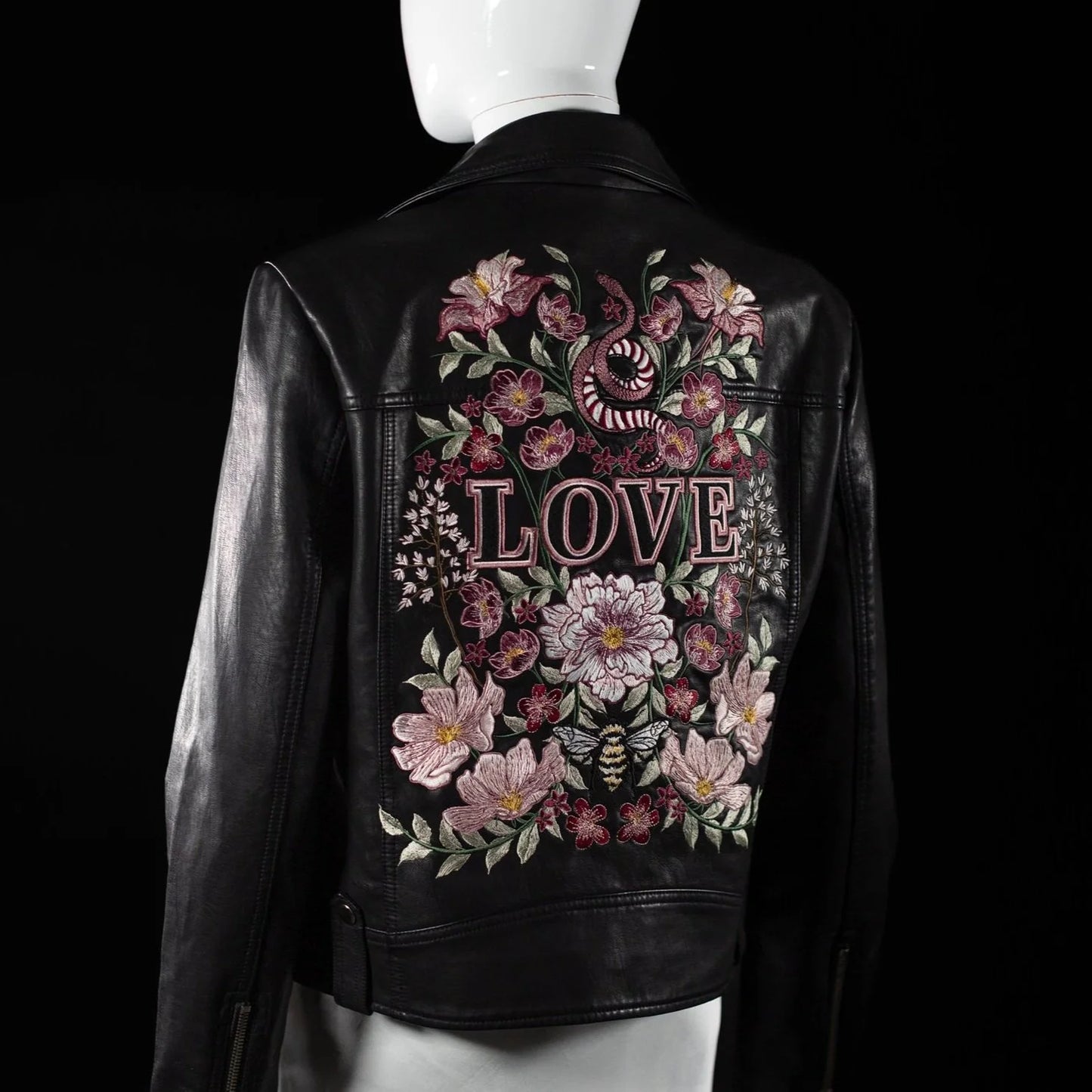 The Emilia Collection - Faux Leather Jacket