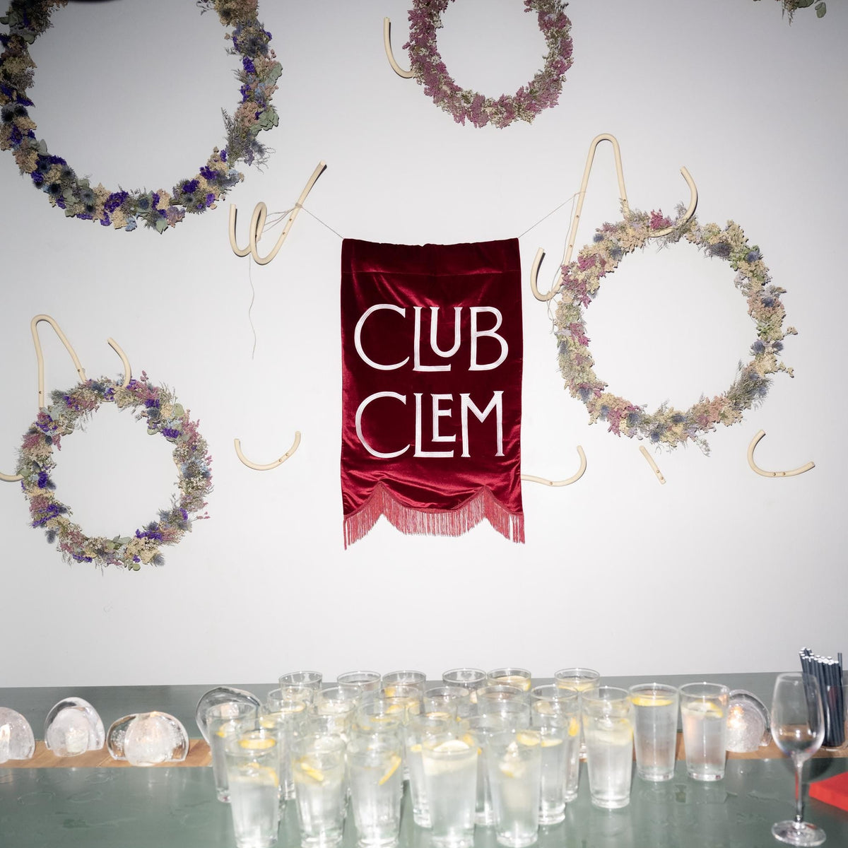 Luxury Velvet Custom Logo Banner – Bespoke Event & Brand Signage