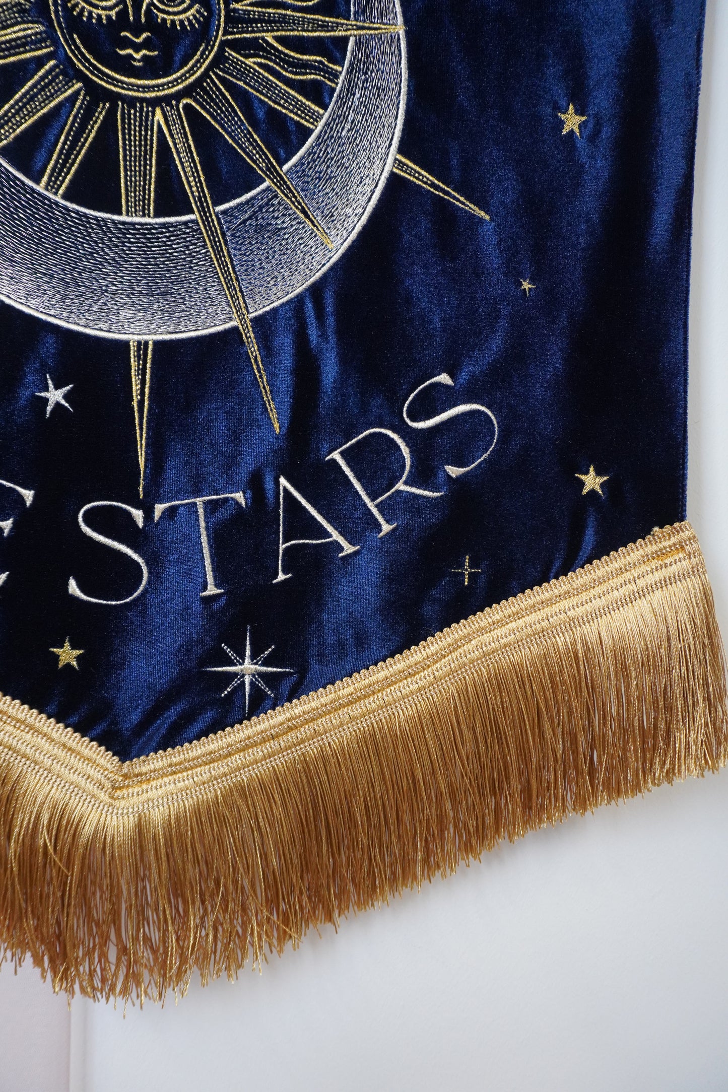 Written In The Stars Celestial Themed Decor Banner Flag Wall Hanging Custom Personalised