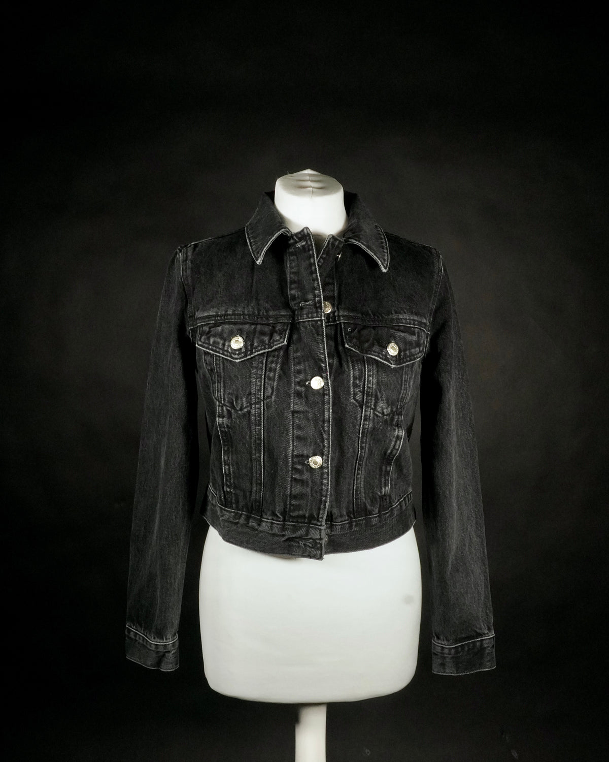 Sacred Heart Embroidered Denim Jacket | Tattoo Inspired Jacket