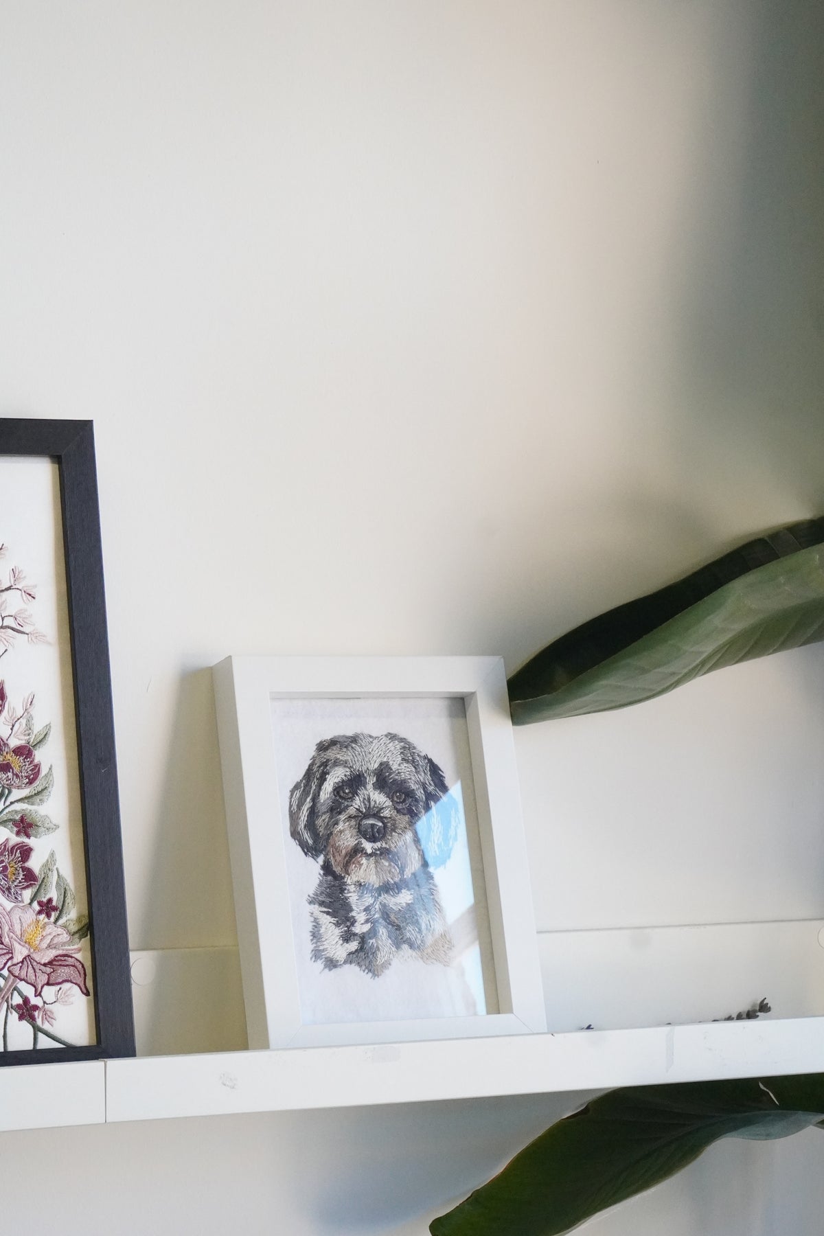 Custom Embroidered Pet Portrait - Luxury A5 Wall Decor Art
