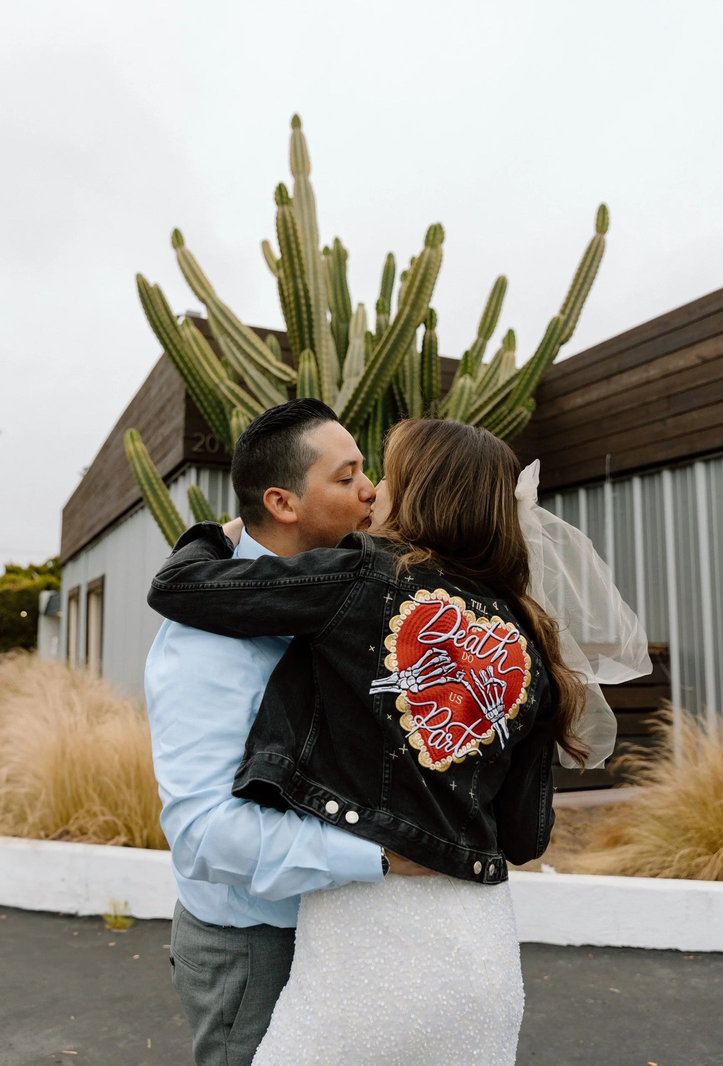 Til Death Do Us Part Denim Jacket