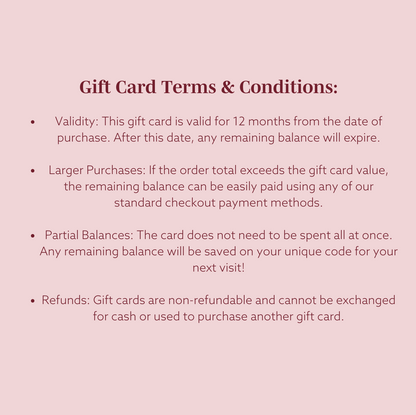 Personalised Gift Cards | Beth Wilson Embroidery