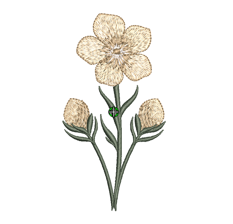 Buttercup 01 Digital Download Embroidery File