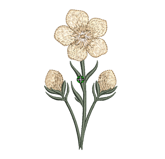 Buttercup 01 Digital Download Embroidery File