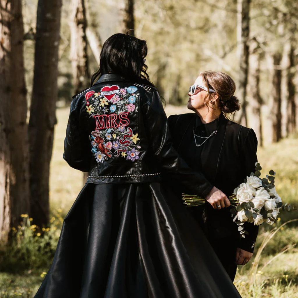 Punk Rocker Luxe - Customisable Leather Jacket