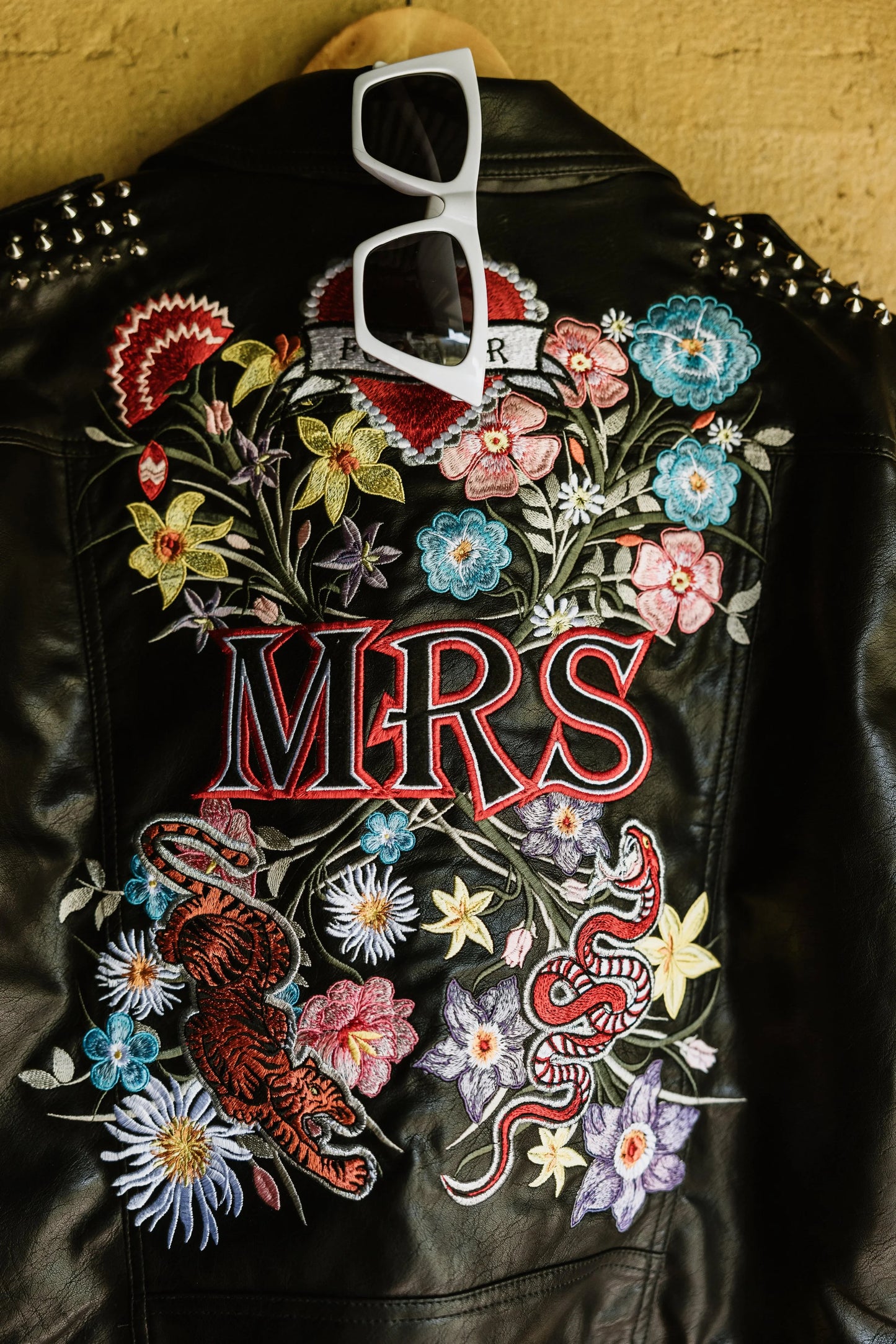 Punk Rocker Luxe - Customisable Leather Jacket