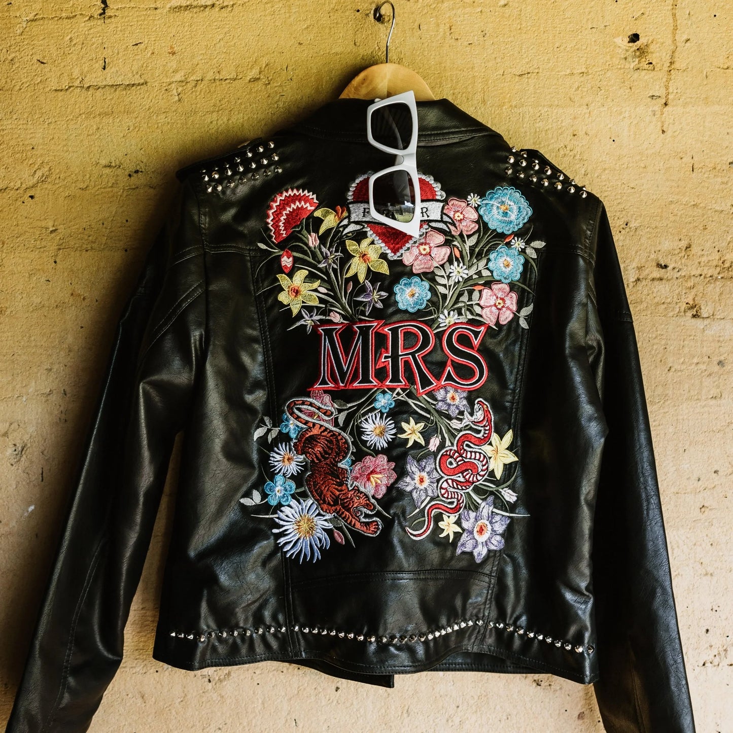 Punk Rocker Luxe - Customisable Leather Jacket